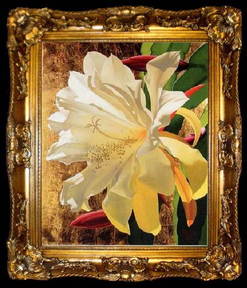 framed  unknow artist Still life floral, all kinds of reality flowers oil painting  58, ta009-2